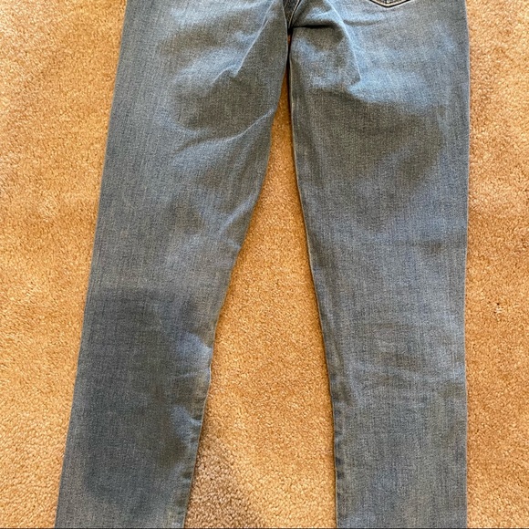 Levi’s 721 Hi Rise Light Wash Skinny Denim Jeans - Picture 7 of 11